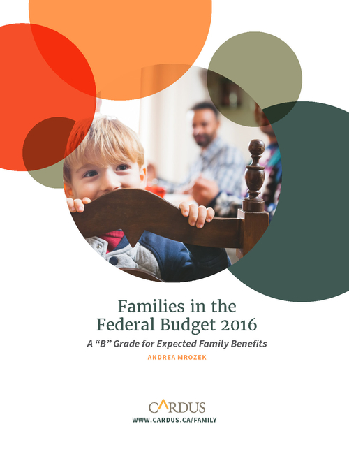 Families in the Federal Budget 2016