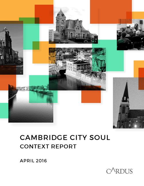 Cambridge City Soul: Context Report April 2016