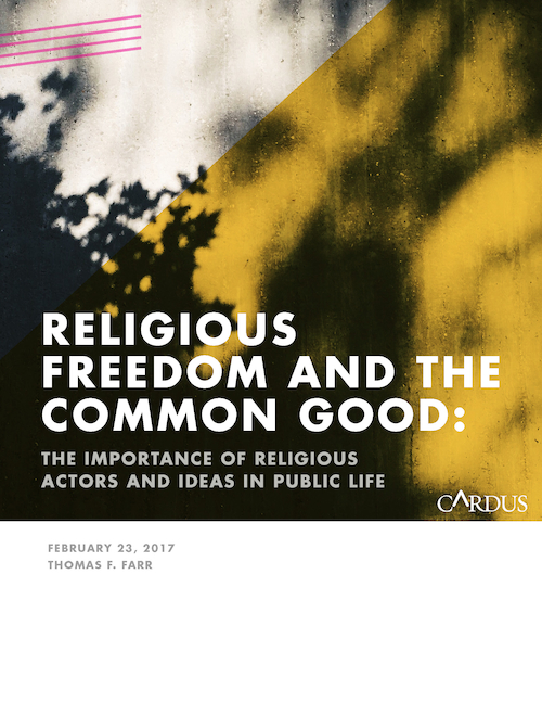 Religious Freedom and the Common Good