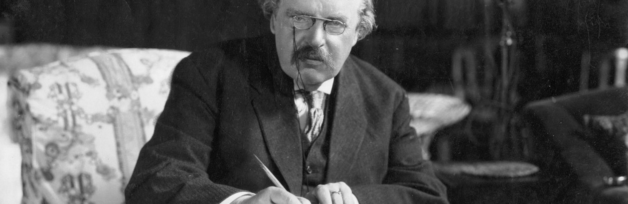 Cheering Up With Chesterton