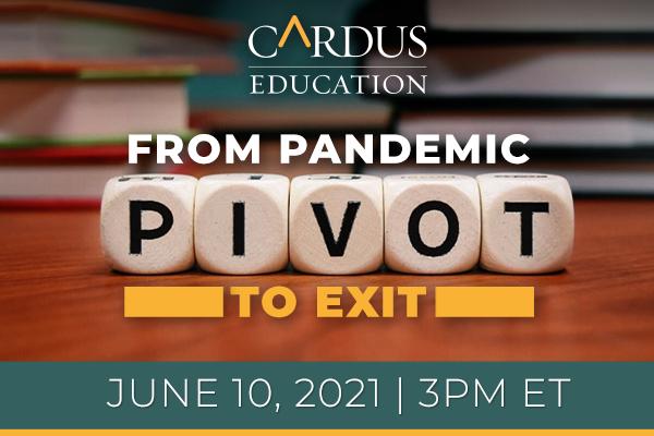 From Pandemic Pivot to Exit (Cardus Education Event)