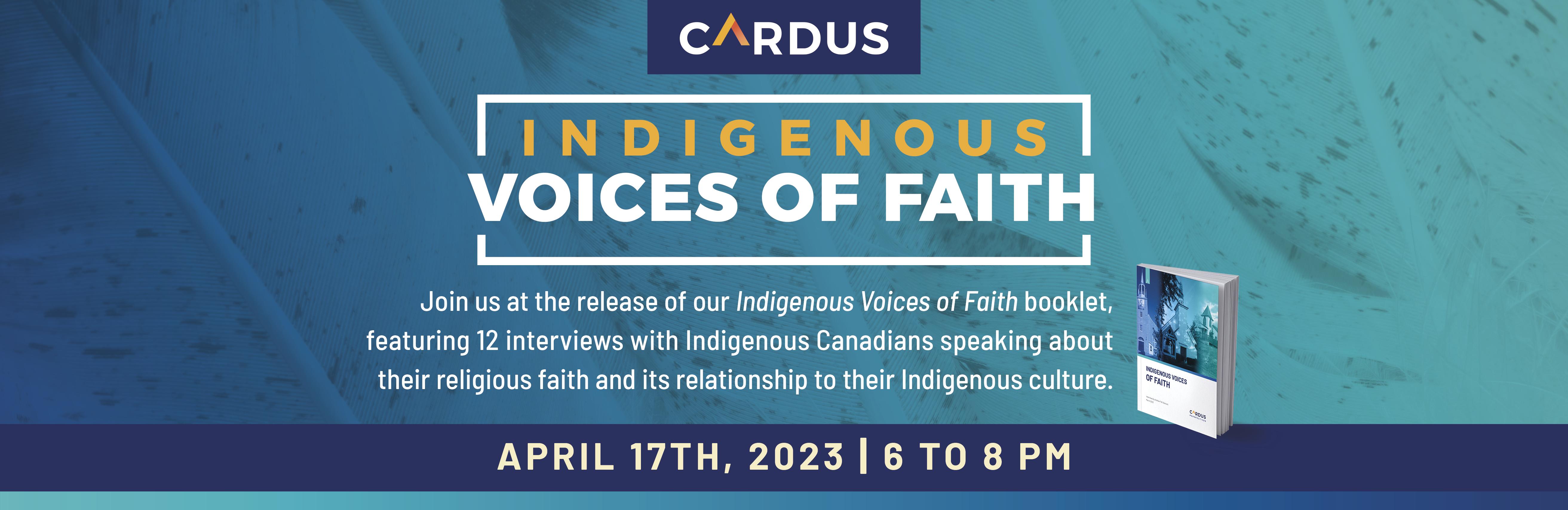 Indigenous Voices of Faith